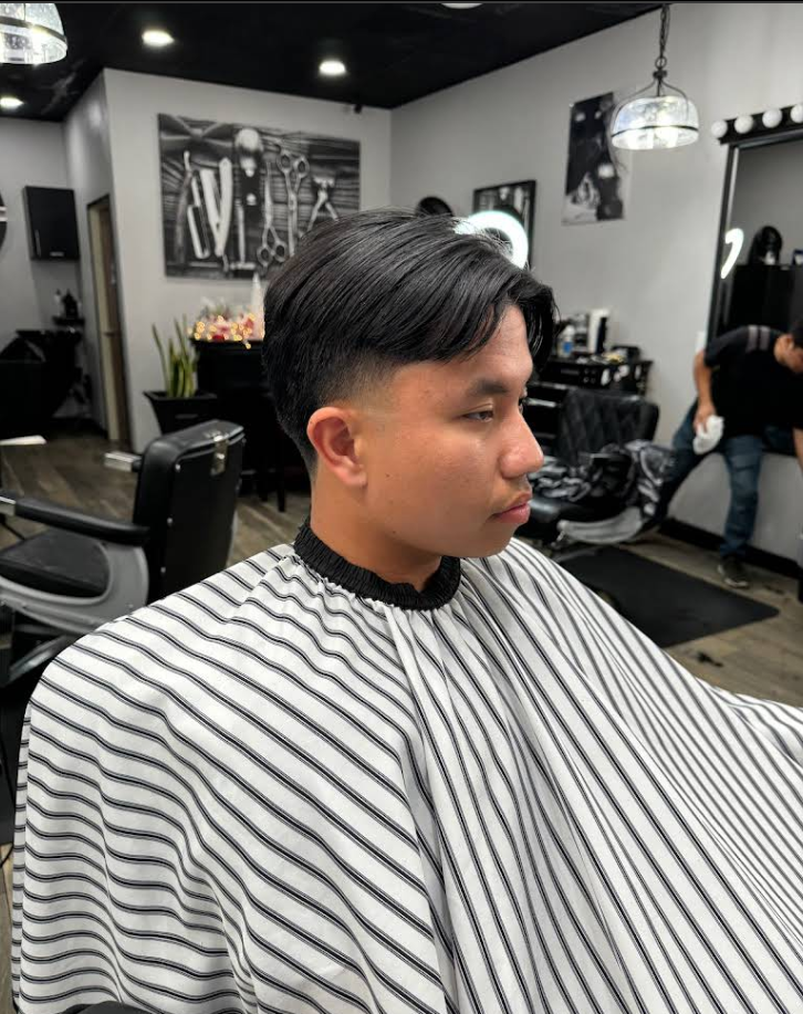 Face grooming example